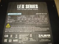 Лот: 25348552. Фото: 2. Блок питания Zalman ZM600-LE2... Комплектующие