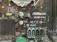 Лот: 21560937. Фото: 2. Мат. плата ASRock H81M-VG4/LGA1150... Комплектующие