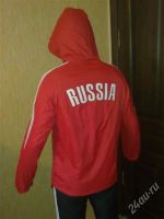 Лот: 1672425. Фото: 2. Куртка Russia. Спортивная одежда