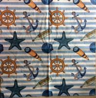 Лот: 16654008. Фото: 2. Салфетка для декупажа. Морская... Ручная работа