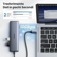 Лот: 24664878. Фото: 3. USB-хаб UGREEN CM512 (45320) USB-C... Компьютеры, оргтехника, канцтовары