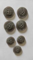 Лот: 19256008. Фото: 3. Пуговицы роговые 7 шт. Ручная работа