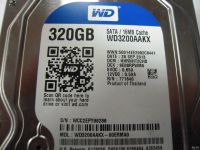 Лот: 12999726. Фото: 2. HDD 320gb, WD жесткий диск для... Комплектующие