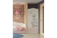 Лот: 24929473. Фото: 2. Шкаф 2-дверный Hoff Девочки. Детская мебель