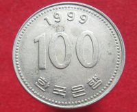 Лот: 15479581. Фото: 2. Южная Корея 100 вон, 1999г. Монеты