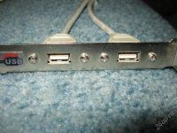 Лот: 138906. Фото: 2. Планка USB на заднюю стенку (2... Комплектующие