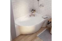 Лот: 25257957. Фото: 5. Ванна пристенная Marka One Ergonomika