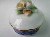 Лот: 19550594. Фото: 5. 157. шкатулка цветы костяной фарфор...