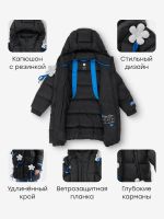 Лот: 25805618. Фото: 4. Пуховик детский Happy Baby, Черный. Красноярск