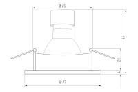 Лот: 25328732. Фото: 8. Светильник встраиваемый ELEKTROSTANDARD...