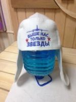Лот: 6450249. Фото: 6. Шапка-ушанка для бани модельная...