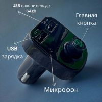 Лот: 22142266. Фото: 3. FM Модулятор ALLISON ALS-A54. Авто, мото, водный транспорт