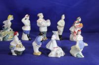 Лот: 23964842. Фото: 4. Фарфоровые статуэтки девять миниатюра... Красноярск