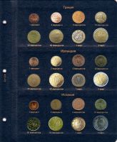 Лот: 9135721. Фото: 3. Альбом для монет стран Евросоюза... Коллекционирование, моделизм