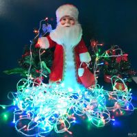 Лот: 12730923. Фото: 3. 🎄 Гирлянда ёлочная 13 м 180 диодов... Сувениры, подарки