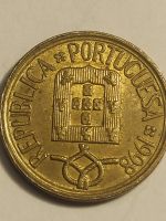 Лот: 25125747. Фото: 2. 5 эскудо 1998 г. Португалия. Монеты