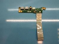 Лот: 20229695. Фото: 2. Б/У плата с разъемами USB, Audio... Комплектующие