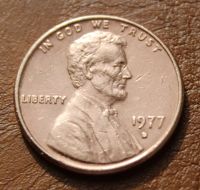 Лот: 11476568. Фото: 2. США 1 цент . 1977 . Lincoln Cent... Монеты