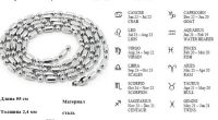 Лот: 3639244. Фото: 4. Стильная стальная цепочка 55 см...