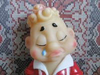 Лот: 19343134. Фото: 2. Игрушка резиновая, из резины Башмачник... Коллекционирование, моделизм