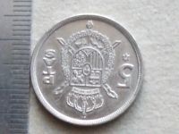 Лот: 7509325. Фото: 6. Монета 5 песет пять Испания 1975...