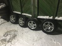 Лот: 15228312. Фото: 2. Литье на 14 на зимней резине 185... Шины, Диски