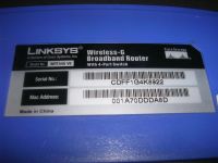 Лот: 8493455. Фото: 4. Роутер Linksys WRT54G v8. Красноярск