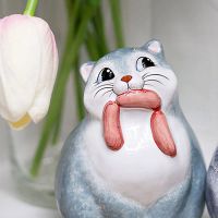 Лот: 25104674. Фото: 3. Статуэтка Ярославская Керамическая... Сувениры, подарки