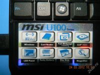 Лот: 1406417. Фото: 2. нетбук MSI U-100. Компьютеры, ноутбуки, планшеты