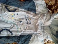 Лот: 6291104. Фото: 2. комбез голубой. Одежда и аксессуары