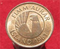 Лот: 11361067. Фото: 2. Монета №19877 Исландия. Монеты