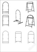 Лот: 2016854. Фото: 2. Рекламный штендер. Широкий выбор... Оборудование