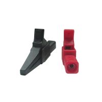 Лот: 25652129. Фото: 2. Зажим крокодил 84мм, 32а, гнездо... Радиодетали  (электронные компоненты)