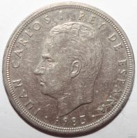 Лот: 3853273. Фото: 2. 5 песет 1983 год. Испания. Монеты