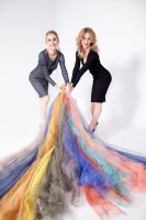 Лот: 11019214. Фото: 13. Двухслойные палантины «Последний...