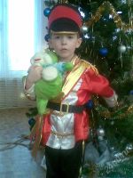 Лот: 2200190. Фото: 2. новогодний костюм гусар. Праздничные костюмы, аксессуары