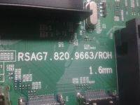 Лот: 21538999. Фото: 2. MAIN RSAG7.820.9663/ROH,TV DEXP... Запчасти для бытовой техники