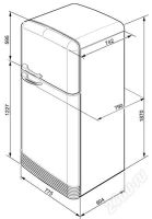 Лот: 308013. Фото: 3. Продам Холодильник Smeg FAB40X. Бытовая техника
