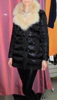 Лот: 6593444. Фото: 2. Пуховик Max Mara чёрный. Женская одежда