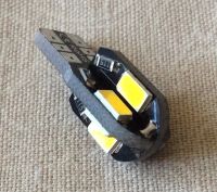 Лот: 6080242. Фото: 2. Светодиодная лампа Т10 T10 8 smd... Автохимия, масла, тюнинг