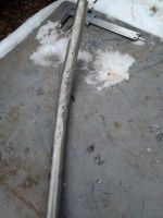 Лот: 13461612. Фото: 3. Труба нержавейка, руль 22 х 820... Авто, мото, водный транспорт