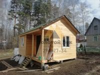 Лот: 15075984. Фото: 3. Каркасный дачный дом 4х6 м. Строительство и ремонт