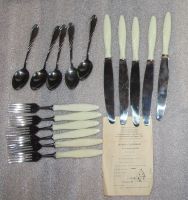 Лот: 23230610. Фото: 6. Столовый набор СССР. Ложки чайные...