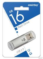 Лот: 17697453. Фото: 2. Флешка USB 2.0 16GB SmartBuy V-Cut... Носители информации