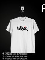 Лот: 19904412. Фото: 4. Футболка с принтом | Love | Подарок... Красноярск