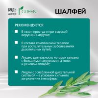 Лот: 25124397. Фото: 3. Будь Здоров Грин Шалфей таб... Красота и здоровье