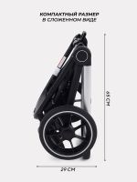 Лот: 25079037. Фото: 3. Коляска 2в1 MOWbaby Zoom Silver... Дети растут