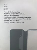 Лот: 15959823. Фото: 6. Кожаный чехол для IPhone Xs Max...