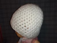 Лот: 18618570. Фото: 4. Шапочка на весну, ажурная, вязаная. Красноярск