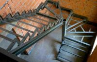 Лот: 10982675. Фото: 2. Изготовление металлических лестниц. Срубы и конструкции